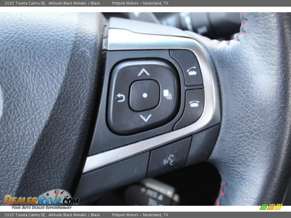2015 Toyota Camry SE Attitude Black Metallic / Black Photo #19
