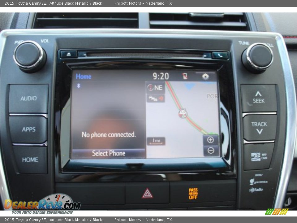2015 Toyota Camry SE Attitude Black Metallic / Black Photo #20