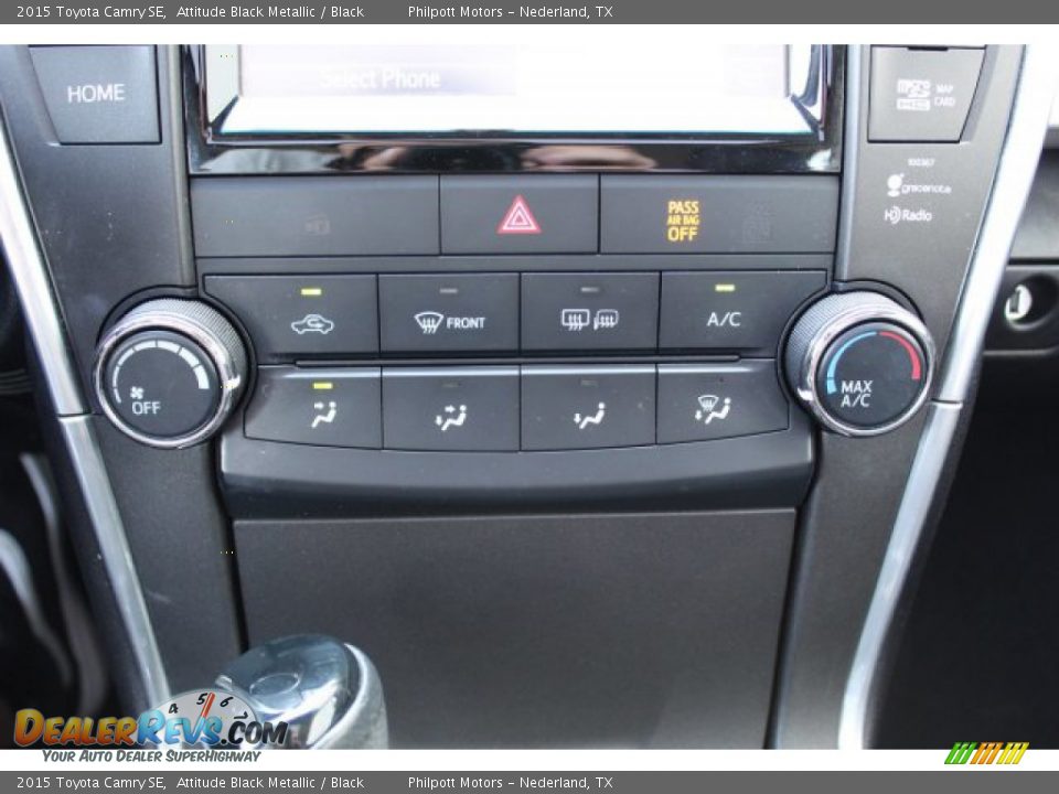 2015 Toyota Camry SE Attitude Black Metallic / Black Photo #21
