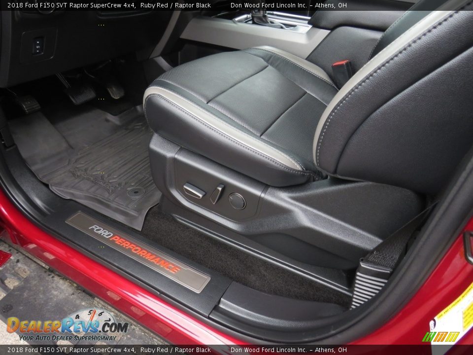 2018 Ford F150 SVT Raptor SuperCrew 4x4 Ruby Red / Raptor Black Photo #23
