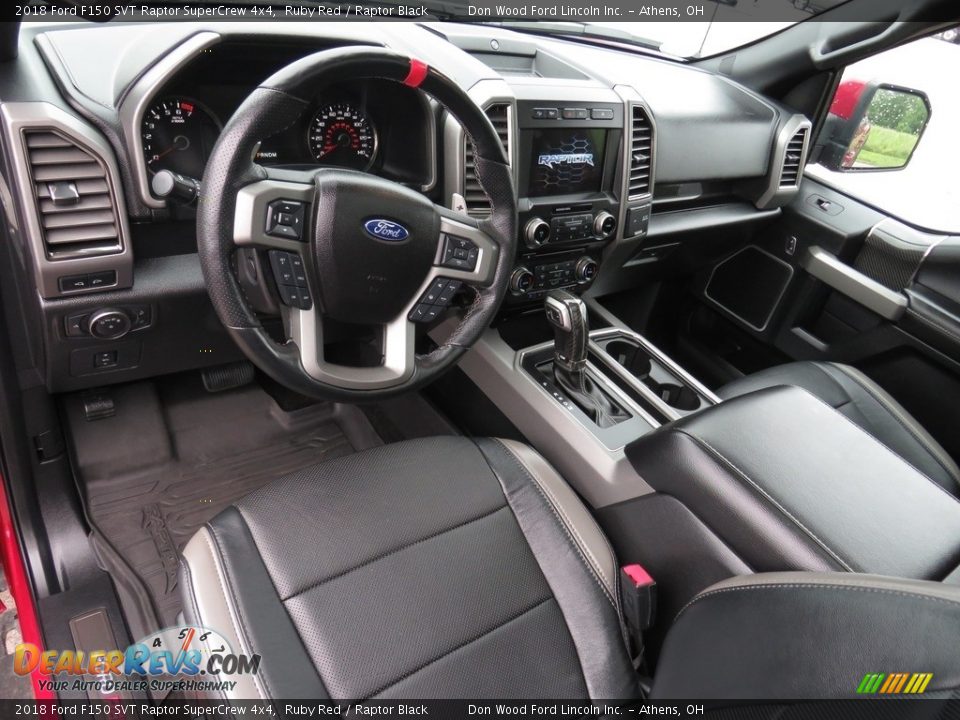2018 Ford F150 SVT Raptor SuperCrew 4x4 Ruby Red / Raptor Black Photo #24