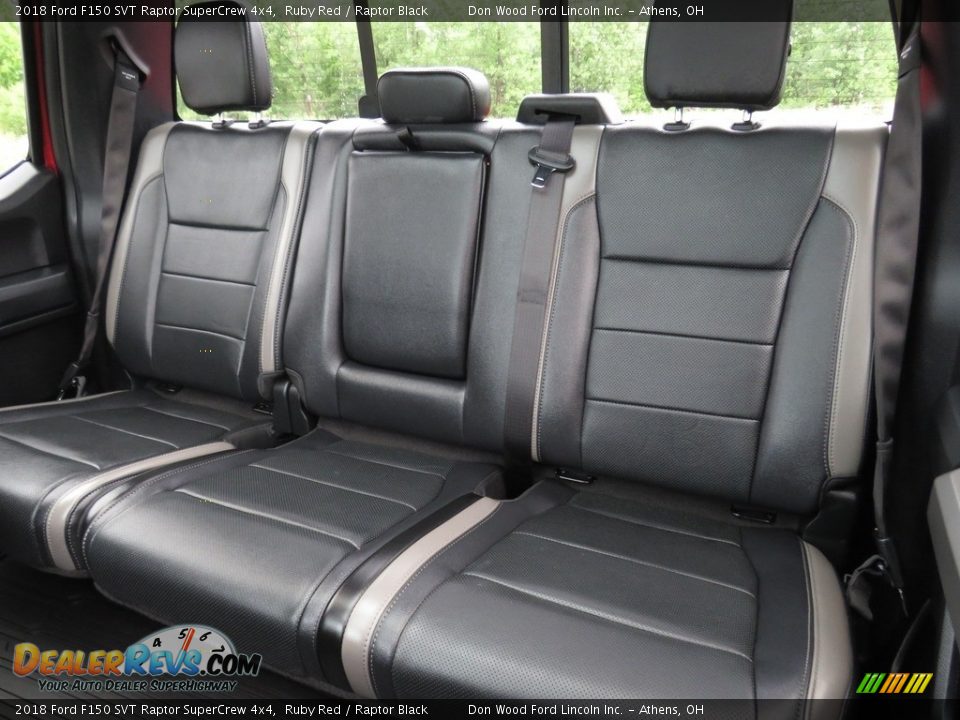 2018 Ford F150 SVT Raptor SuperCrew 4x4 Ruby Red / Raptor Black Photo #25