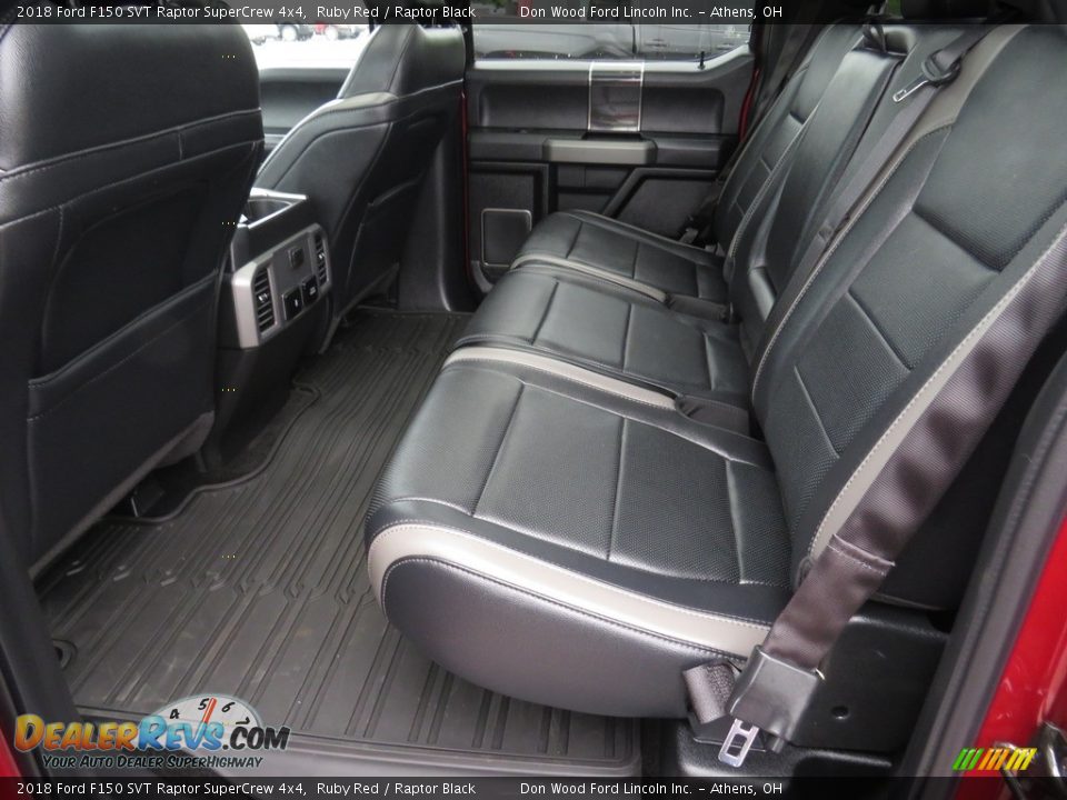 2018 Ford F150 SVT Raptor SuperCrew 4x4 Ruby Red / Raptor Black Photo #27