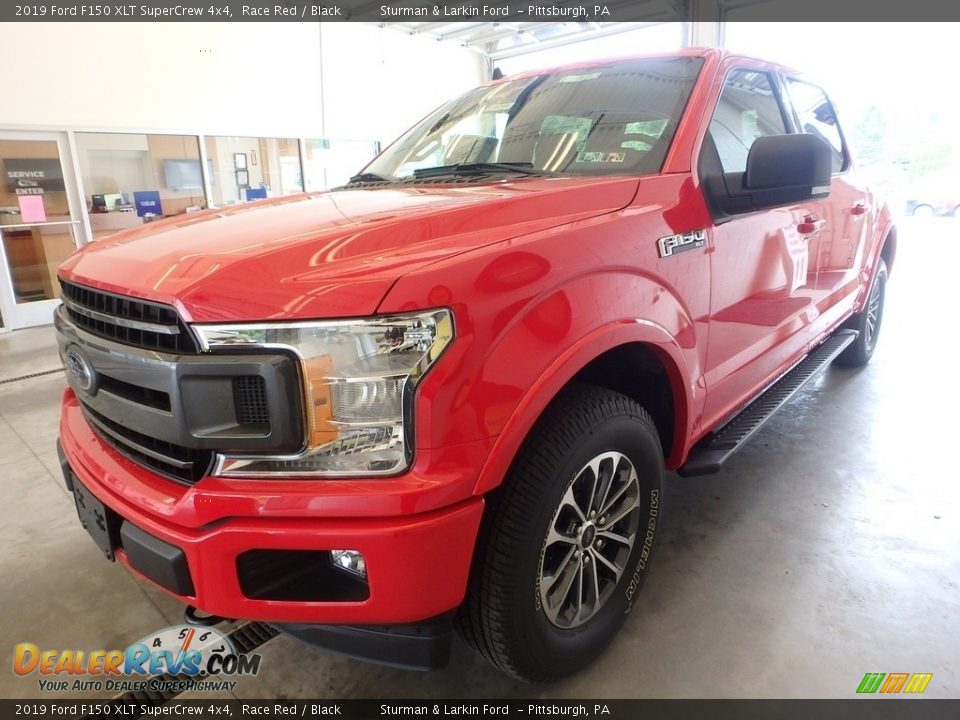 2019 Ford F150 XLT SuperCrew 4x4 Race Red / Black Photo #4