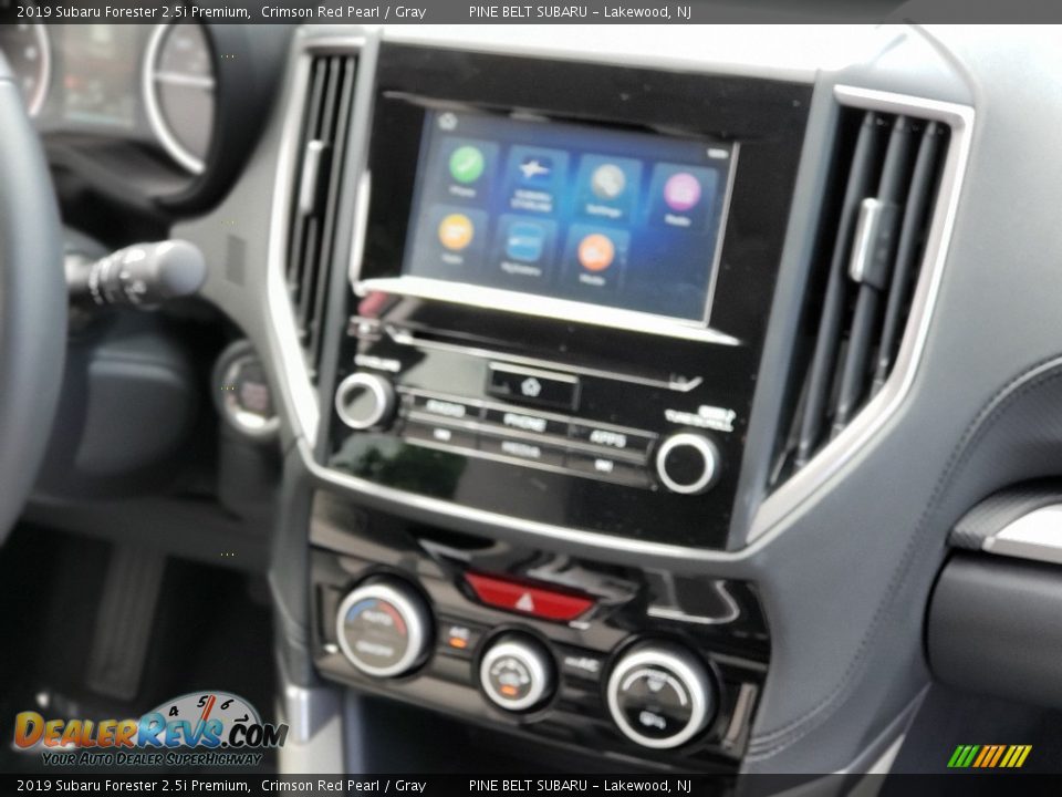 2019 Subaru Forester 2.5i Premium Crimson Red Pearl / Gray Photo #14