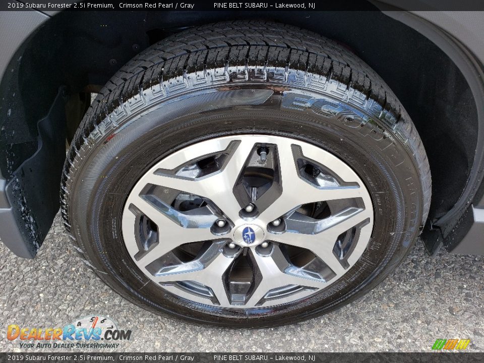2019 Subaru Forester 2.5i Premium Crimson Red Pearl / Gray Photo #18