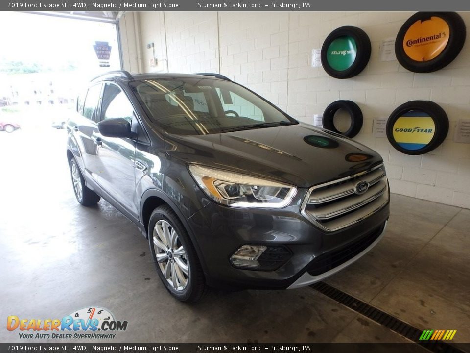 2019 Ford Escape SEL 4WD Magnetic / Medium Light Stone Photo #1
