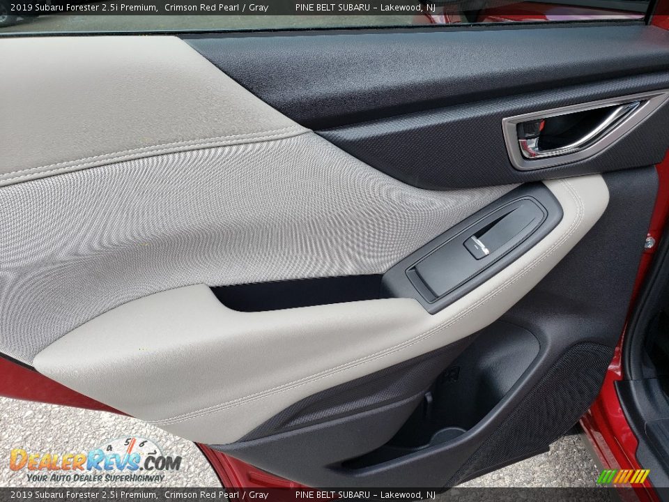 2019 Subaru Forester 2.5i Premium Crimson Red Pearl / Gray Photo #21