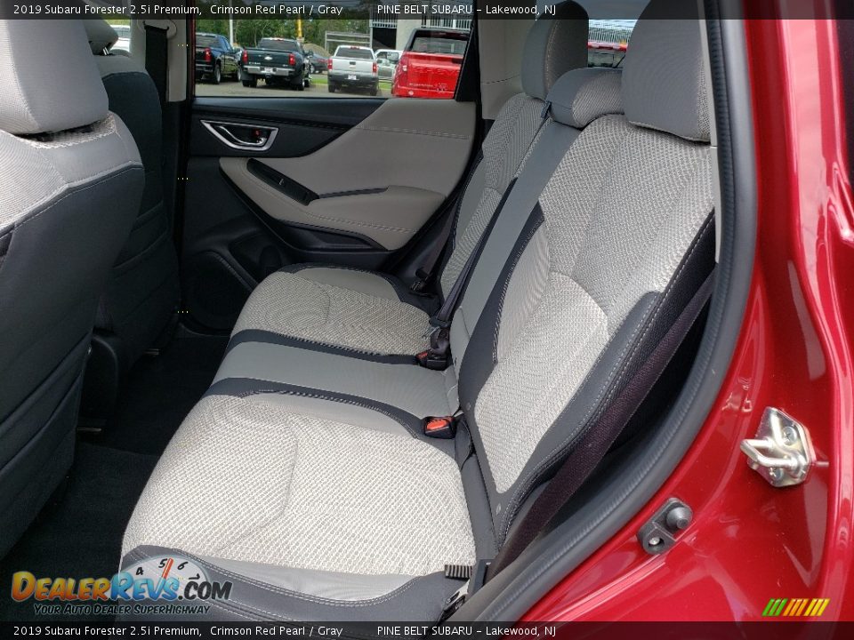 2019 Subaru Forester 2.5i Premium Crimson Red Pearl / Gray Photo #22