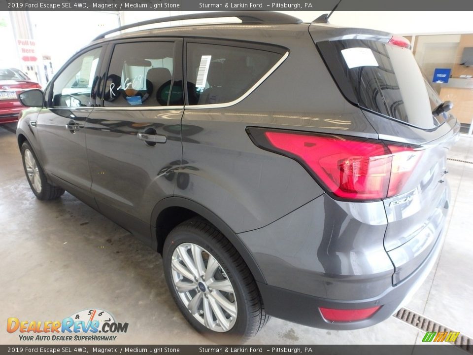 2019 Ford Escape SEL 4WD Magnetic / Medium Light Stone Photo #4