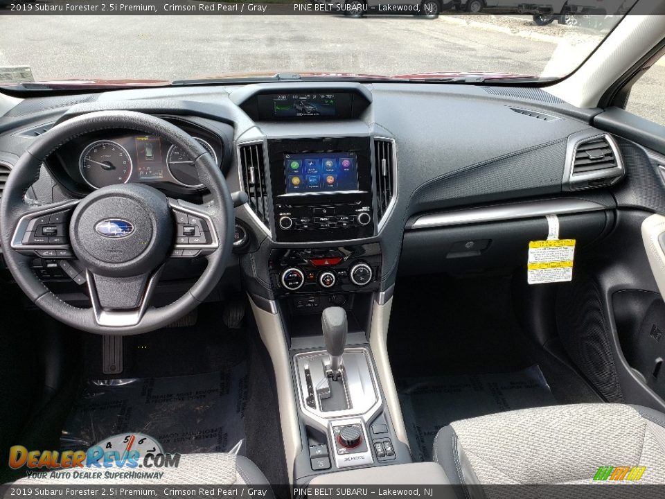 2019 Subaru Forester 2.5i Premium Crimson Red Pearl / Gray Photo #23