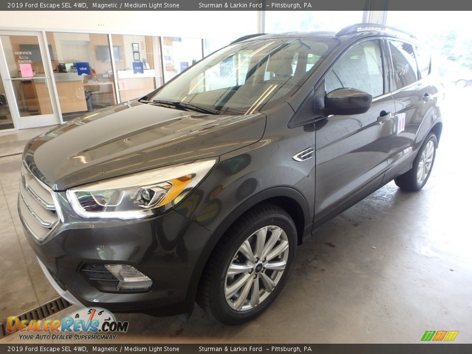 2019 Ford Escape SEL 4WD Magnetic / Medium Light Stone Photo #5