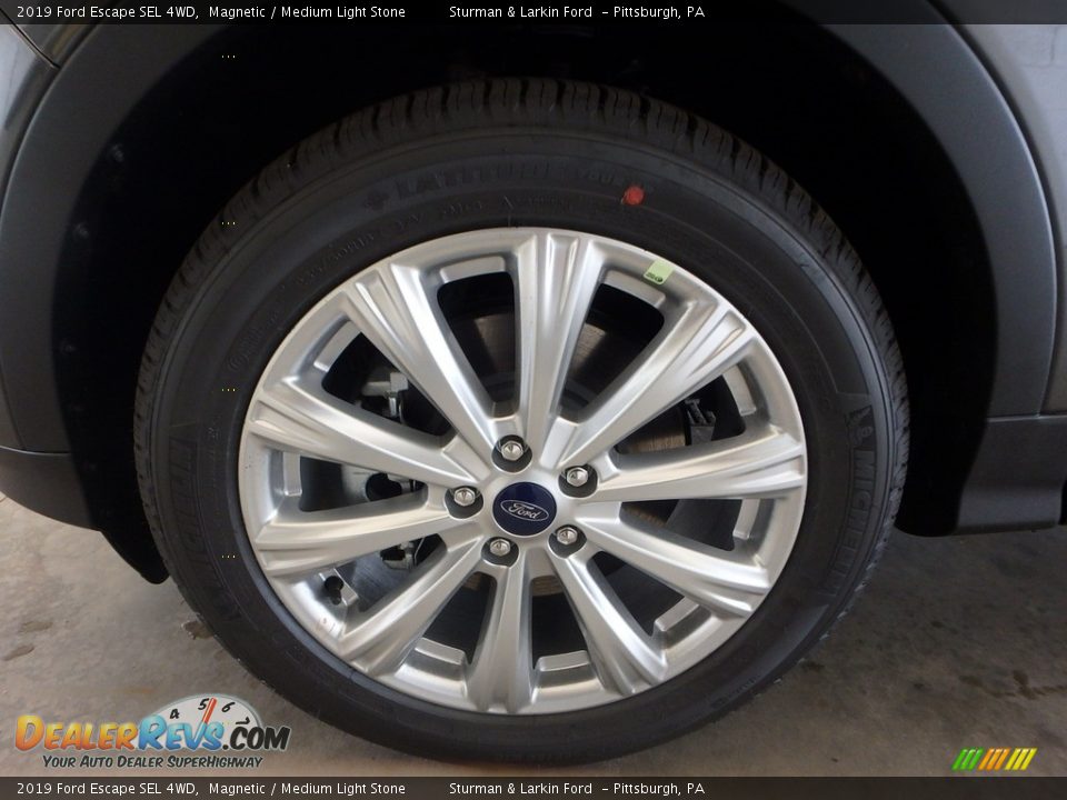 2019 Ford Escape SEL 4WD Magnetic / Medium Light Stone Photo #6