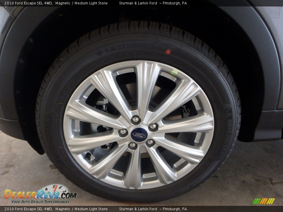 2019 Ford Escape SEL 4WD Magnetic / Medium Light Stone Photo #6