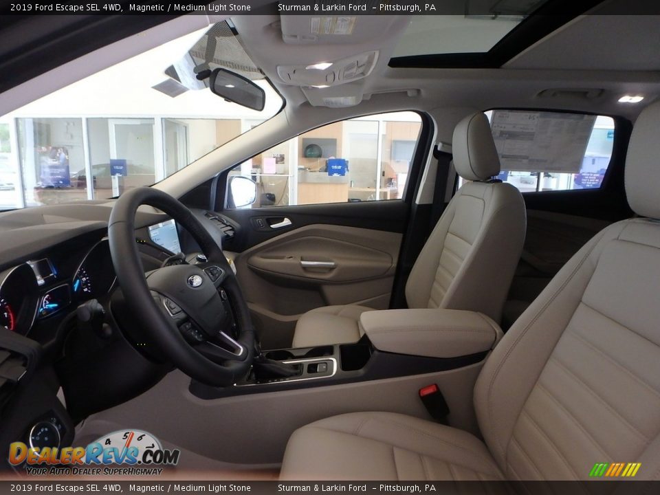 2019 Ford Escape SEL 4WD Magnetic / Medium Light Stone Photo #7