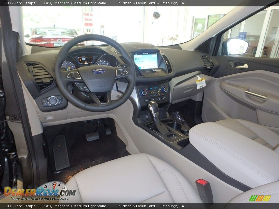 2019 Ford Escape SEL 4WD Magnetic / Medium Light Stone Photo #9