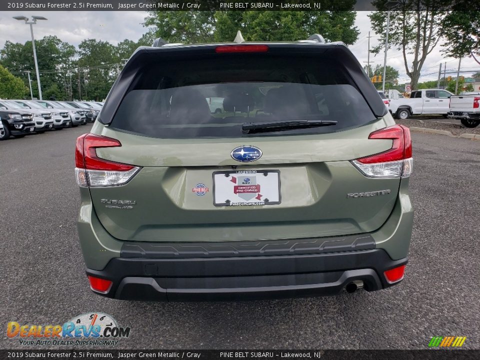 2019 Subaru Forester 2.5i Premium Jasper Green Metallic / Gray Photo #6