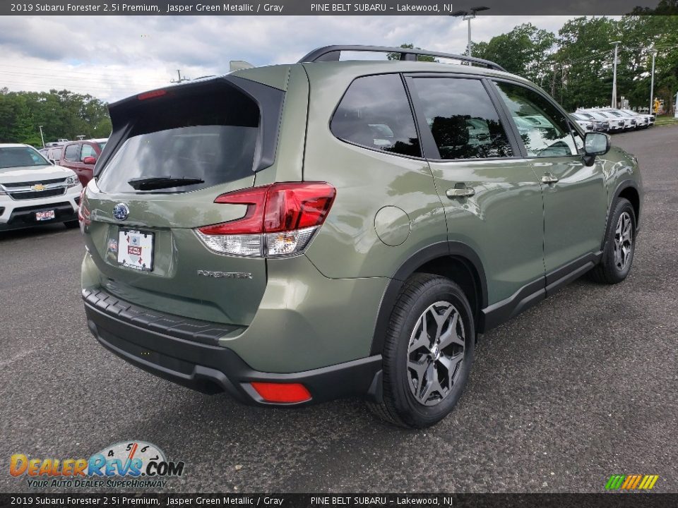 2019 Subaru Forester 2.5i Premium Jasper Green Metallic / Gray Photo #7