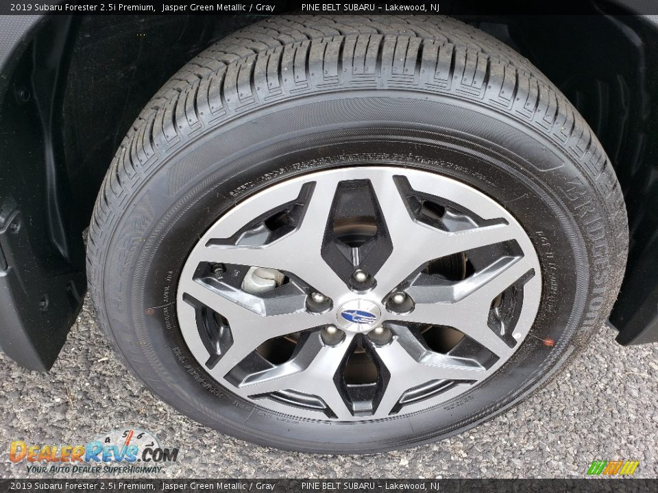 2019 Subaru Forester 2.5i Premium Jasper Green Metallic / Gray Photo #9