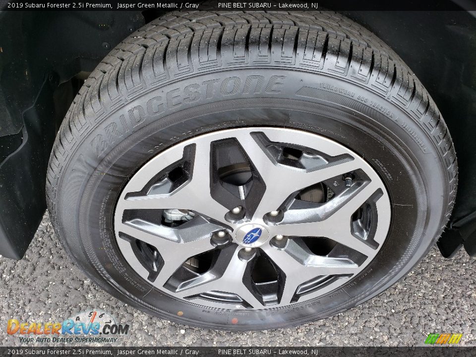 2019 Subaru Forester 2.5i Premium Jasper Green Metallic / Gray Photo #18