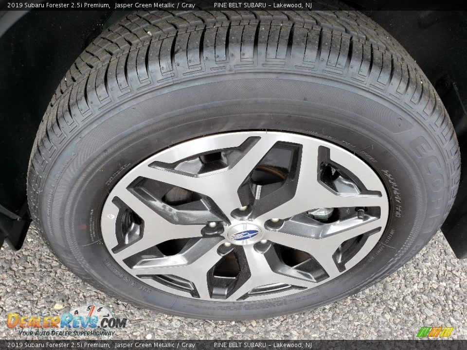 2019 Subaru Forester 2.5i Premium Jasper Green Metallic / Gray Photo #20