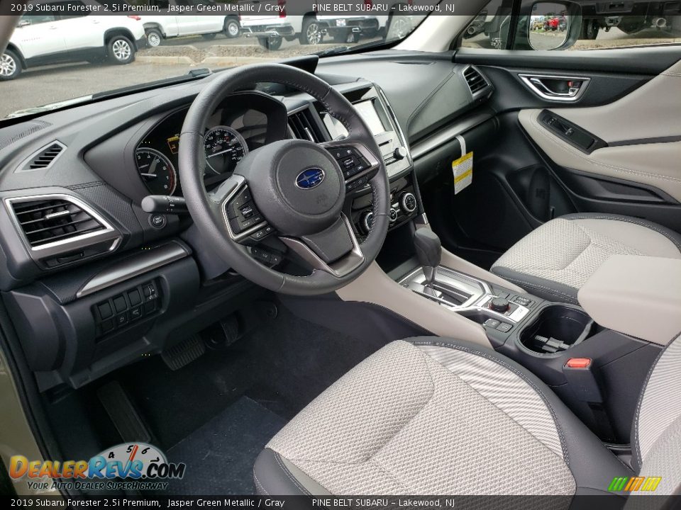 2019 Subaru Forester 2.5i Premium Jasper Green Metallic / Gray Photo #26