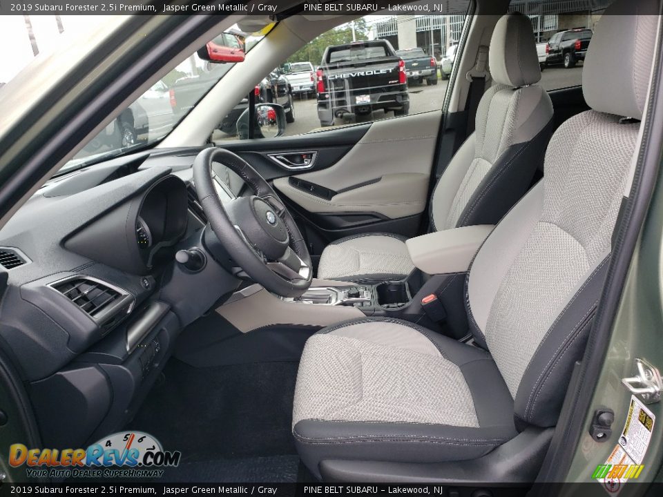 2019 Subaru Forester 2.5i Premium Jasper Green Metallic / Gray Photo #28