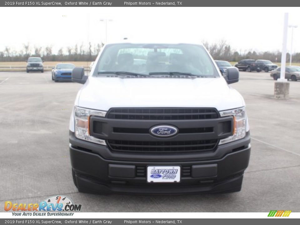 2019 Ford F150 XL SuperCrew Oxford White / Earth Gray Photo #2