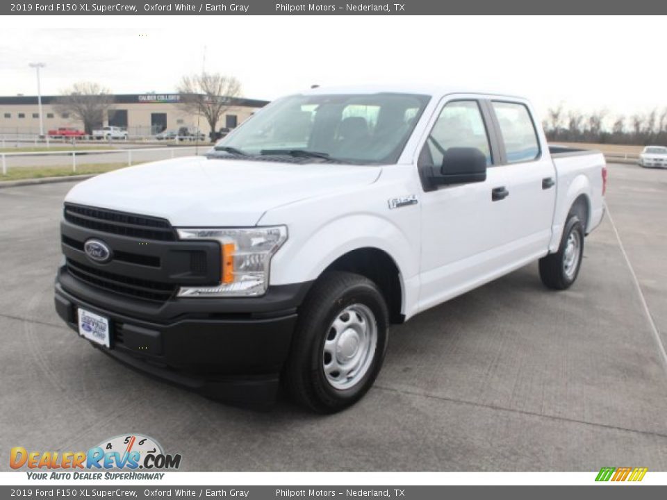 2019 Ford F150 XL SuperCrew Oxford White / Earth Gray Photo #3