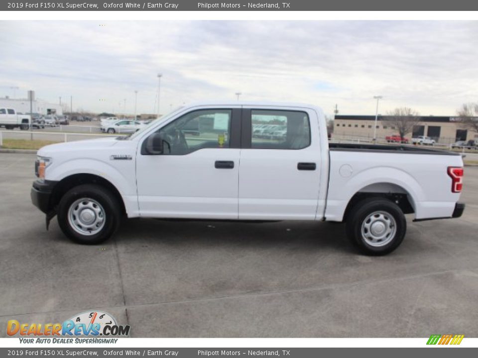2019 Ford F150 XL SuperCrew Oxford White / Earth Gray Photo #5