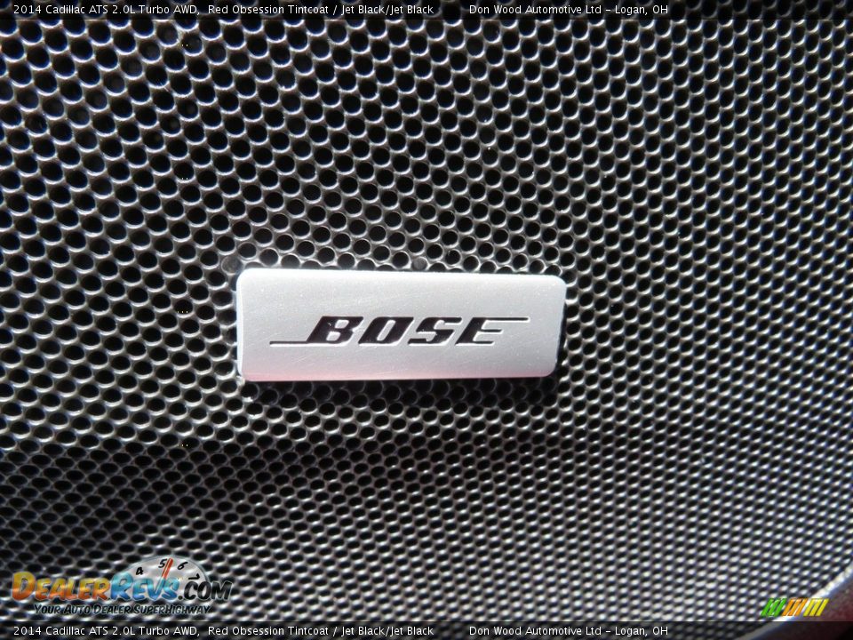 2014 Cadillac ATS 2.0L Turbo AWD Red Obsession Tintcoat / Jet Black/Jet Black Photo #3