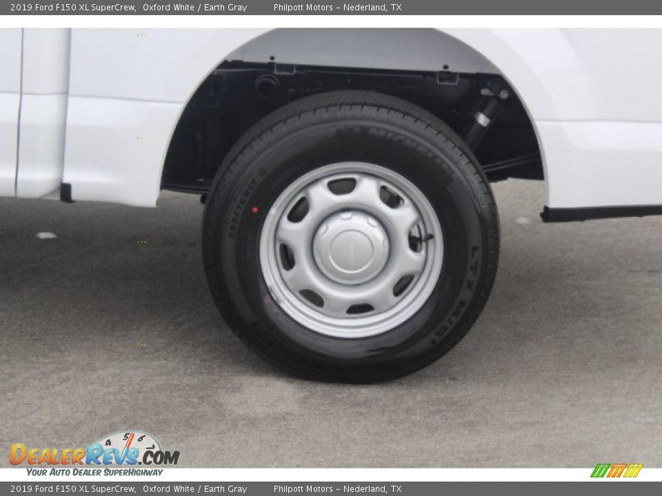 2019 Ford F150 XL SuperCrew Oxford White / Earth Gray Photo #6