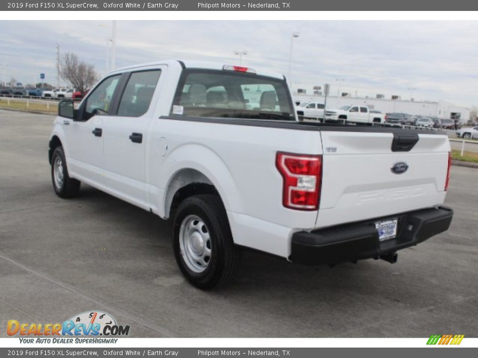 2019 Ford F150 XL SuperCrew Oxford White / Earth Gray Photo #7