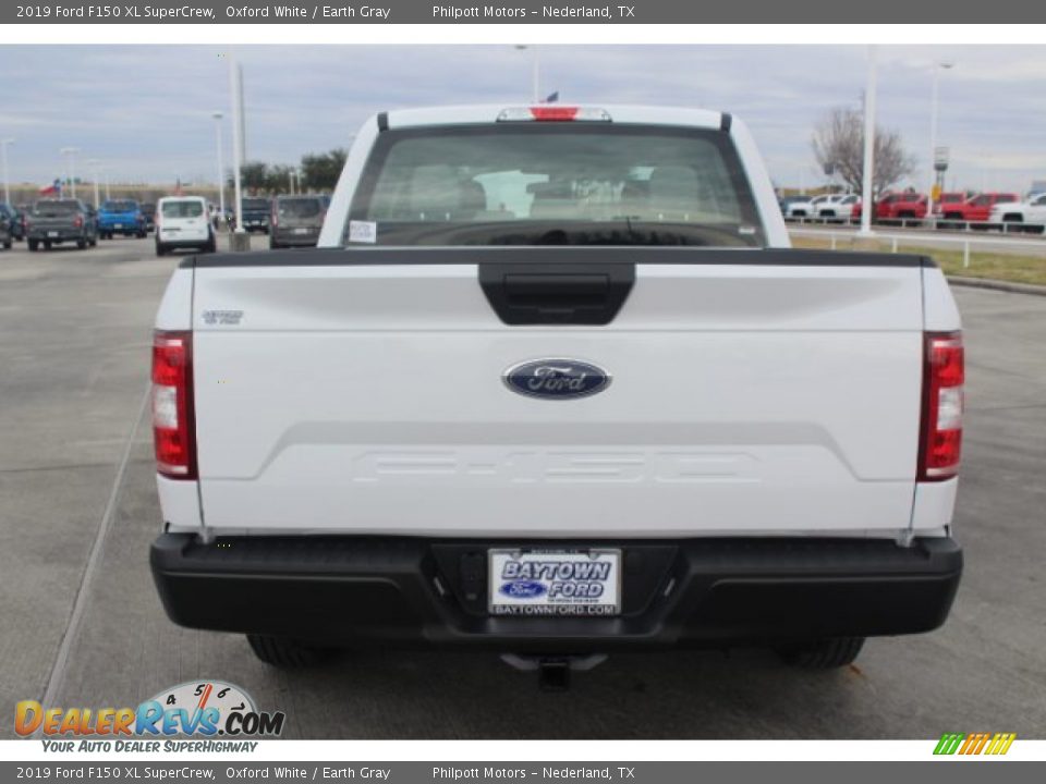 2019 Ford F150 XL SuperCrew Oxford White / Earth Gray Photo #8