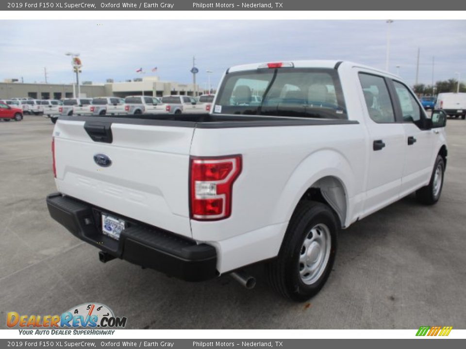 2019 Ford F150 XL SuperCrew Oxford White / Earth Gray Photo #9