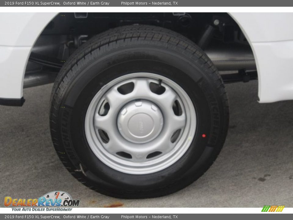 2019 Ford F150 XL SuperCrew Oxford White / Earth Gray Photo #10