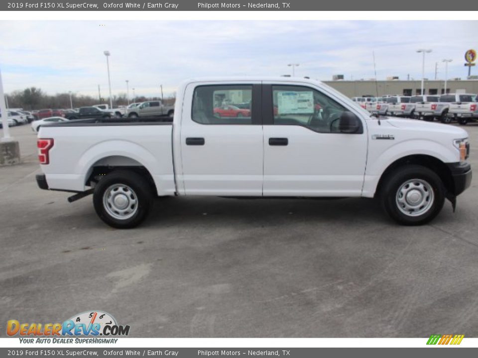 2019 Ford F150 XL SuperCrew Oxford White / Earth Gray Photo #11