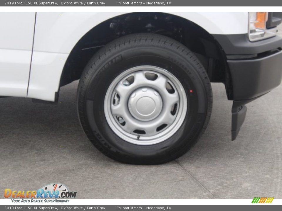 2019 Ford F150 XL SuperCrew Oxford White / Earth Gray Photo #12