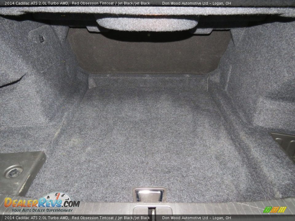 2014 Cadillac ATS 2.0L Turbo AWD Red Obsession Tintcoat / Jet Black/Jet Black Photo #15