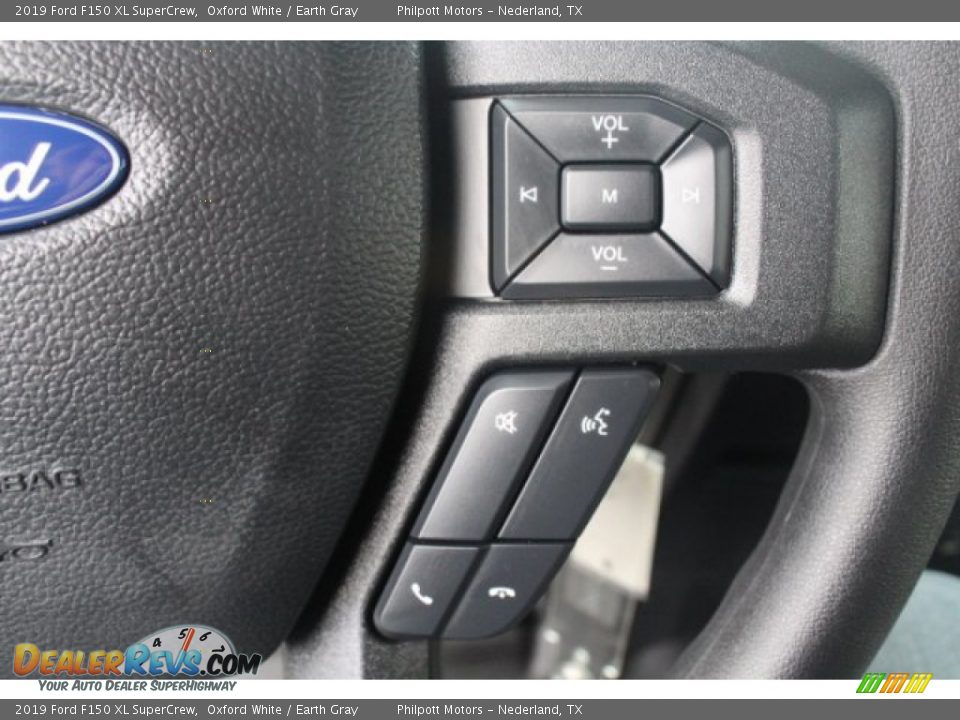 2019 Ford F150 XL SuperCrew Oxford White / Earth Gray Photo #20