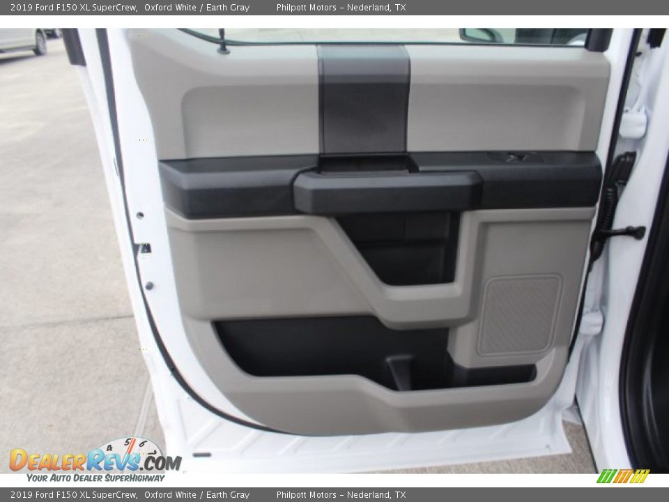 2019 Ford F150 XL SuperCrew Oxford White / Earth Gray Photo #22