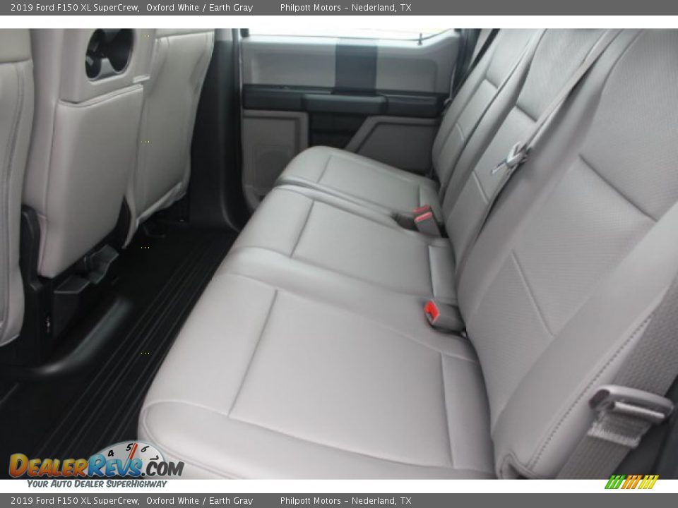 2019 Ford F150 XL SuperCrew Oxford White / Earth Gray Photo #23