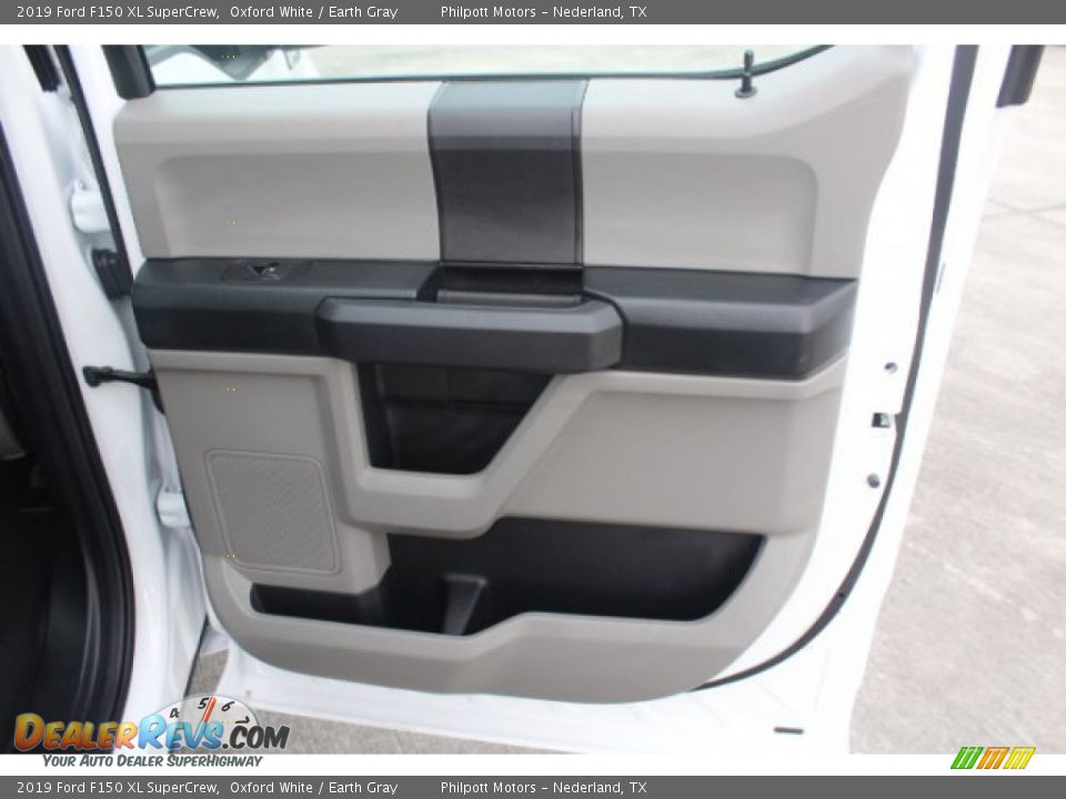 2019 Ford F150 XL SuperCrew Oxford White / Earth Gray Photo #26