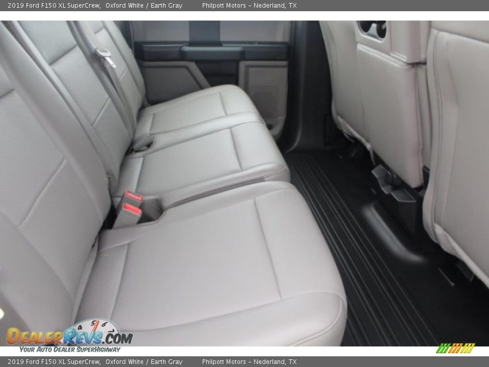 2019 Ford F150 XL SuperCrew Oxford White / Earth Gray Photo #27