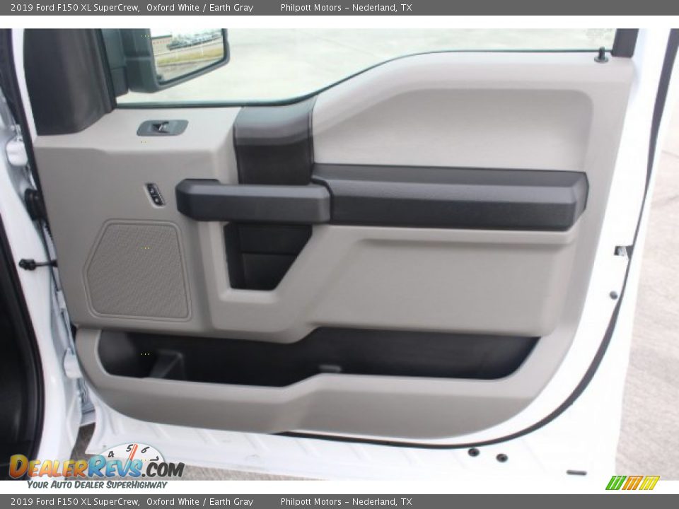 2019 Ford F150 XL SuperCrew Oxford White / Earth Gray Photo #28