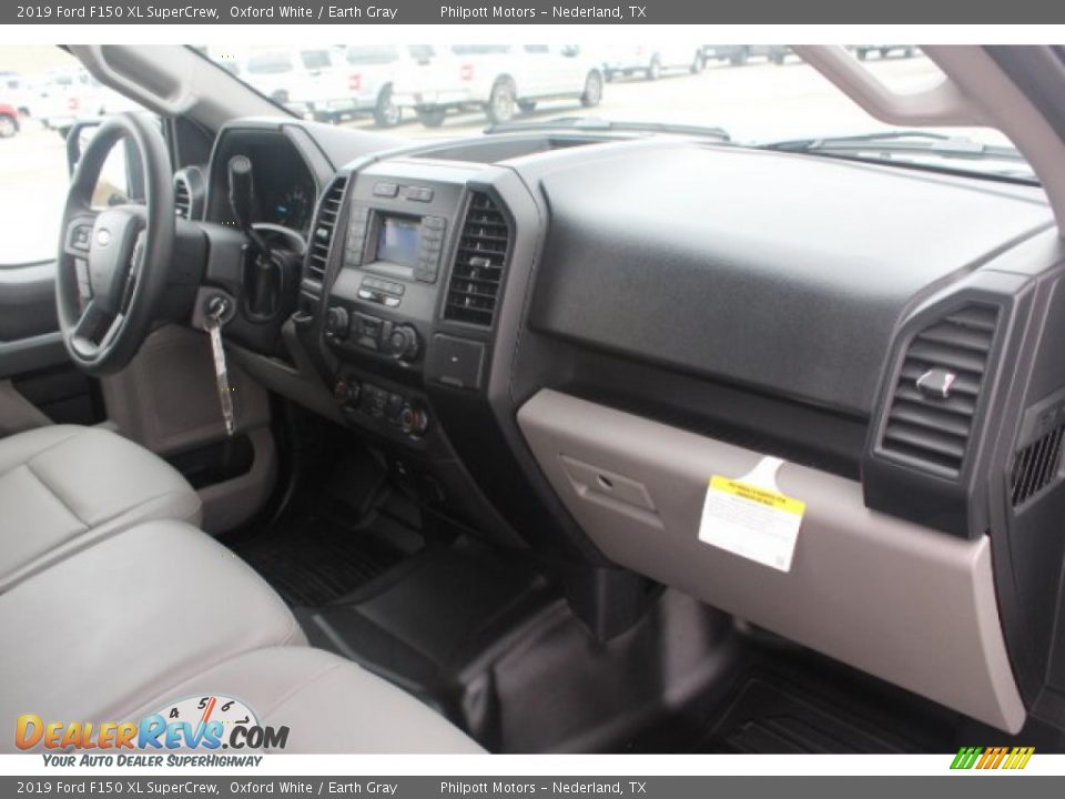 2019 Ford F150 XL SuperCrew Oxford White / Earth Gray Photo #29