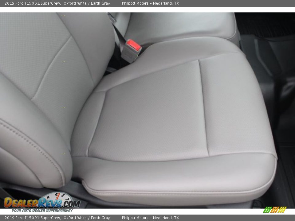 2019 Ford F150 XL SuperCrew Oxford White / Earth Gray Photo #30