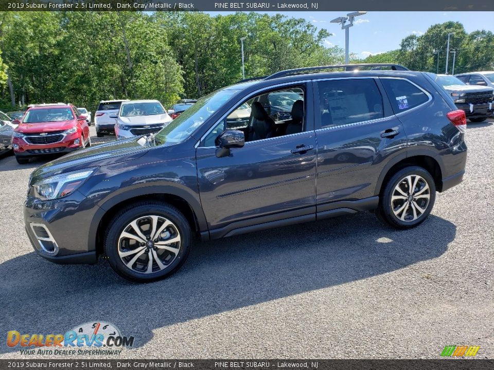 2019 Subaru Forester 2.5i Limited Dark Gray Metallic / Black Photo #3