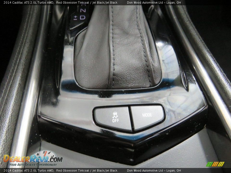 2014 Cadillac ATS 2.0L Turbo AWD Red Obsession Tintcoat / Jet Black/Jet Black Photo #29