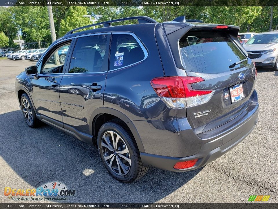 2019 Subaru Forester 2.5i Limited Dark Gray Metallic / Black Photo #4